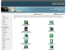Tablet Screenshot of cateringtruckparts.com